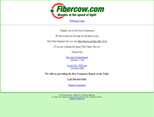 Tablet Screenshot of fibercow.com